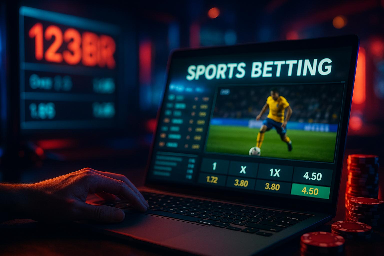 Aposte em apostas esportivas no cassino online 123BR